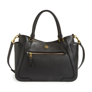 Tory Burch Frances Leather Satchel Bag